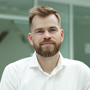 KTU Dirbtinio intelekto kompetencijų centro tyrėjas Andrius Rapalis