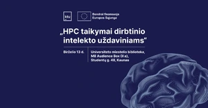 Mokymai „HPC taikymai dirbtinio intelekto uždaviniams“ 2025 06 13